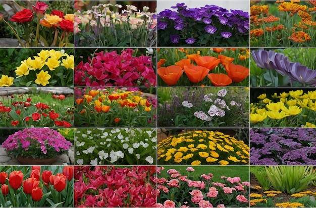 Jakie są kategorie ogrodu pełnego kwiatów?