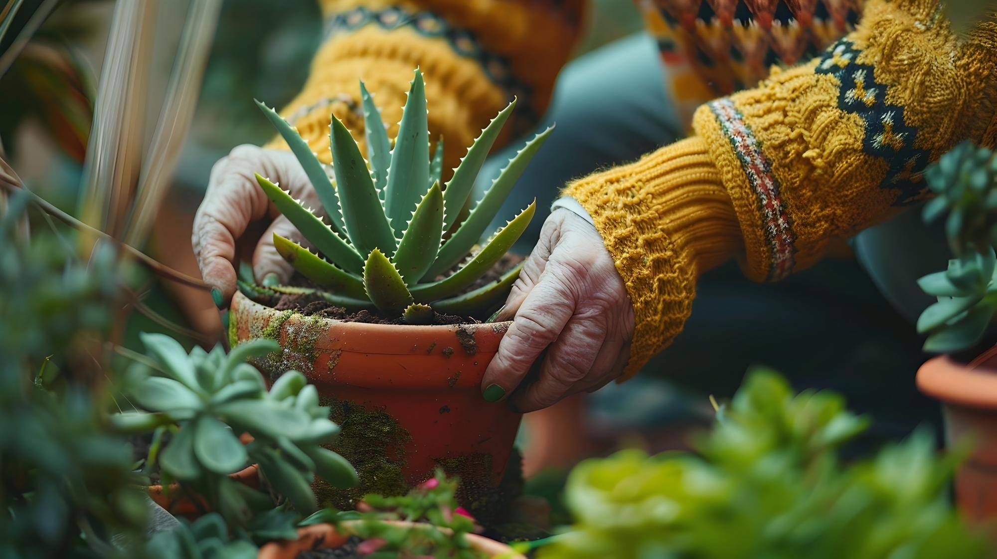 Aloes kiedy zrywać liście aby były najbardziej wartościowe?
